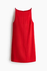 Sleeveless Crêpe Dress