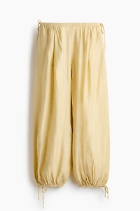 Pantalon à cordon jambes ballon