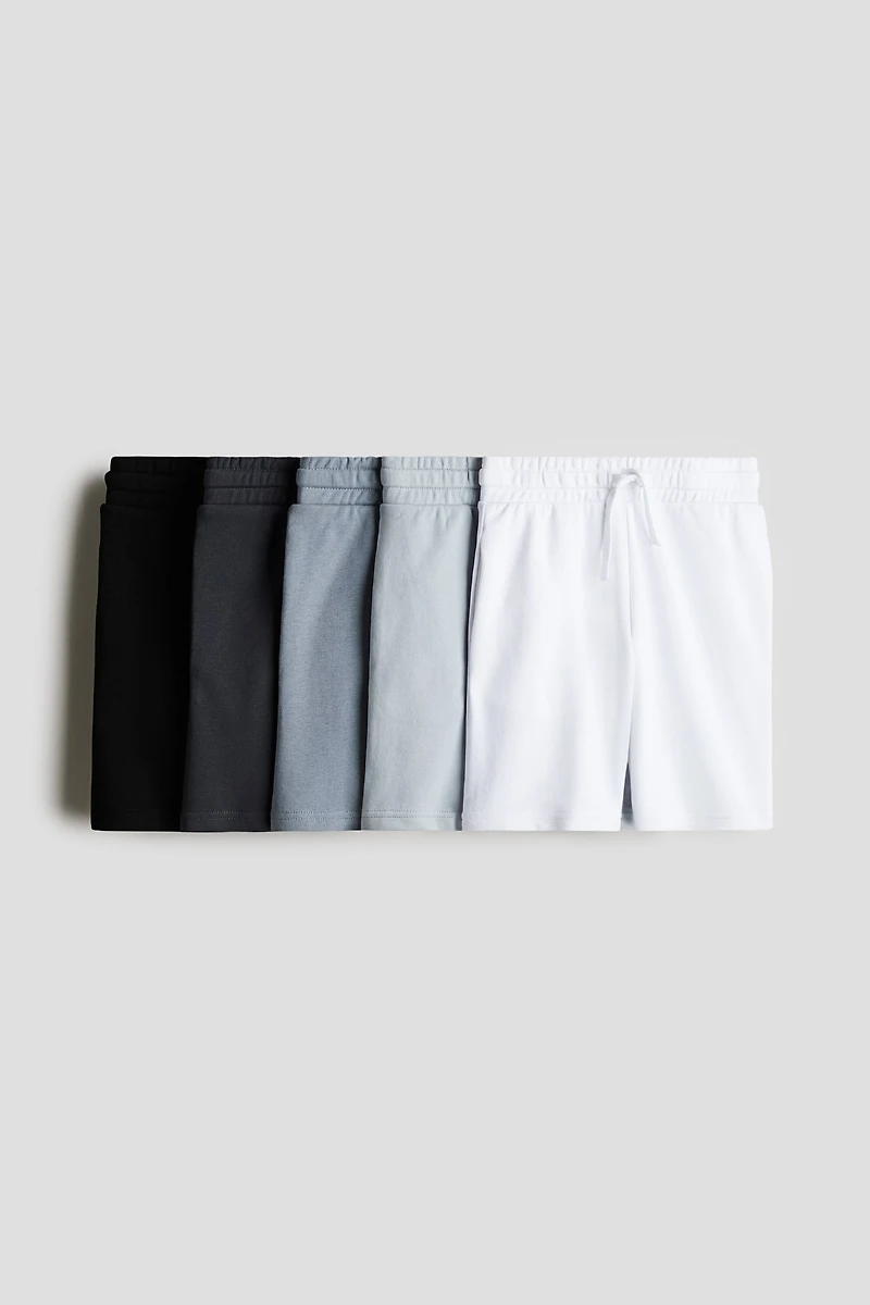 Lot de 5 shorts en molleton au genou