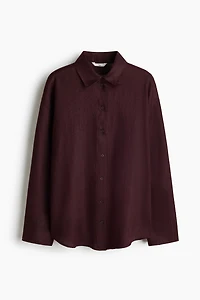 Oversized Linen Shirt