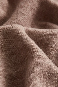 Couverture pour bébé en tricot de laine fine