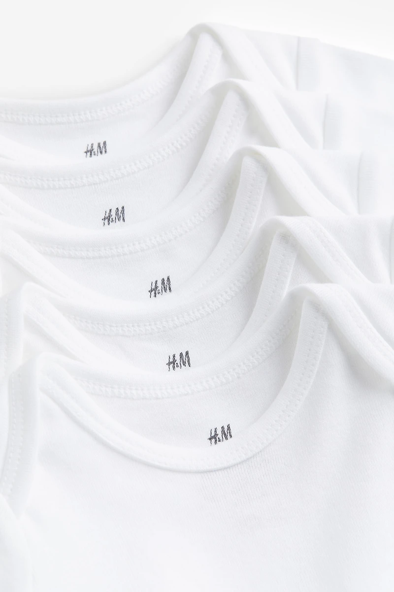 5-pack Short-sleeved Bodysuits