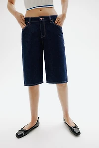 Bermuda Regular Denim Shorts