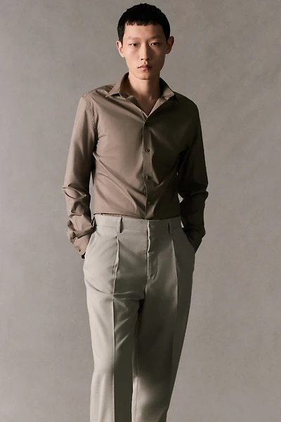 Slim Fit Easy-iron Shirt