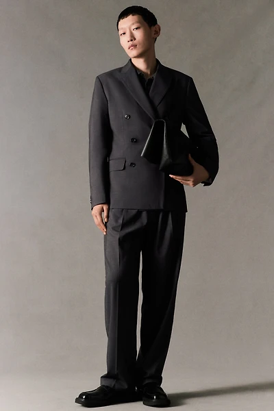 Relaxed-Fit Suit Pants