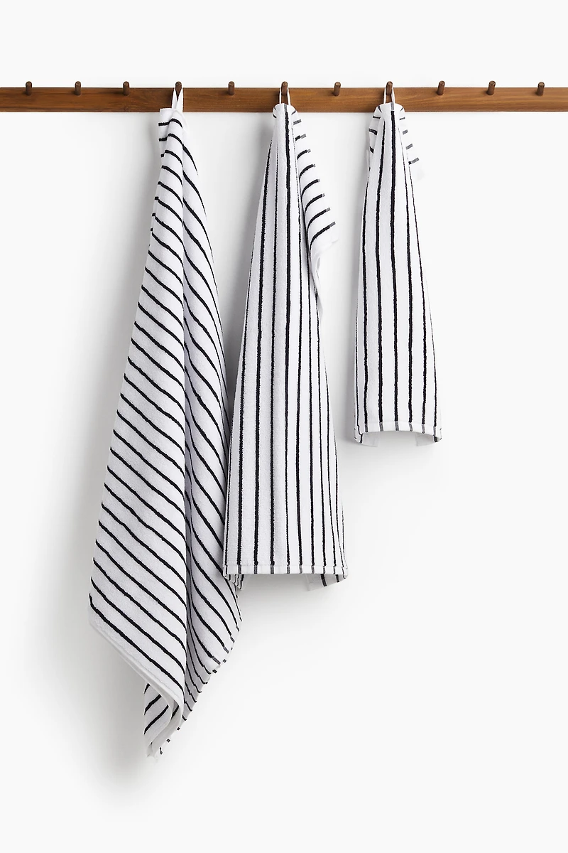 Striped Guest Towel