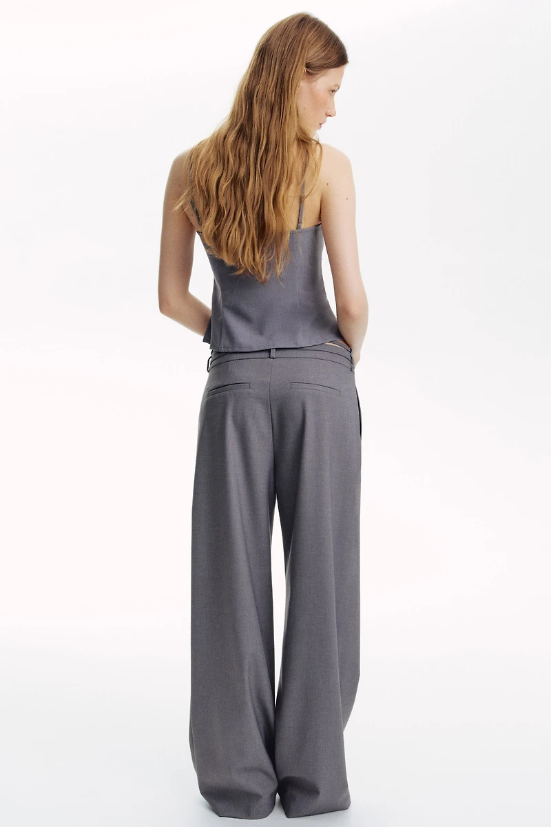 Belted Dress Pants
