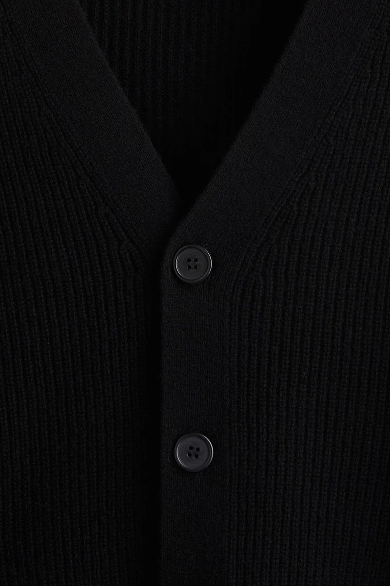 Regular-Fit Wool Cardigan