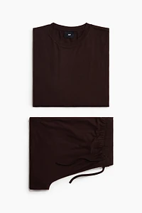 Jersey Pajama T-Shirt and Shorts