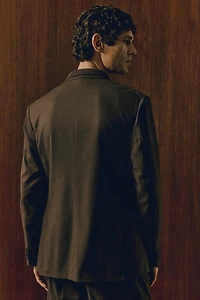 Regular-Fit Double-Breasted Jacket