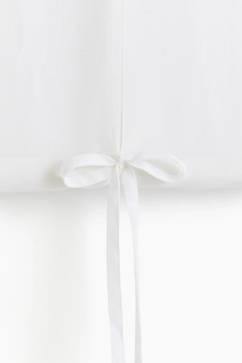 Sheer Roll-up Curtain