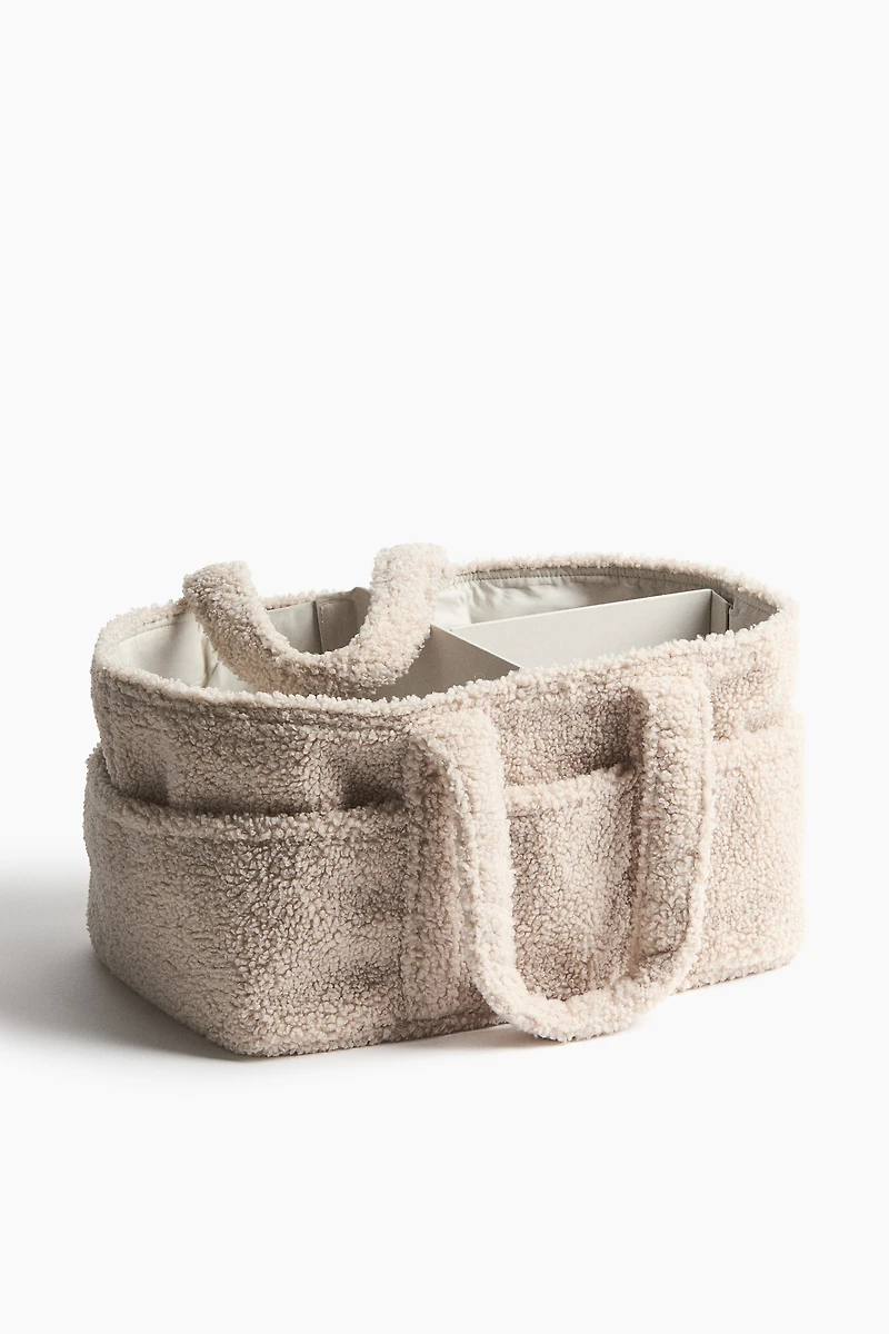 Teddy Fleece Changing Bag