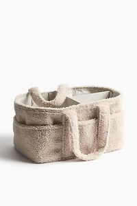 Teddy Fleece Changing Bag
