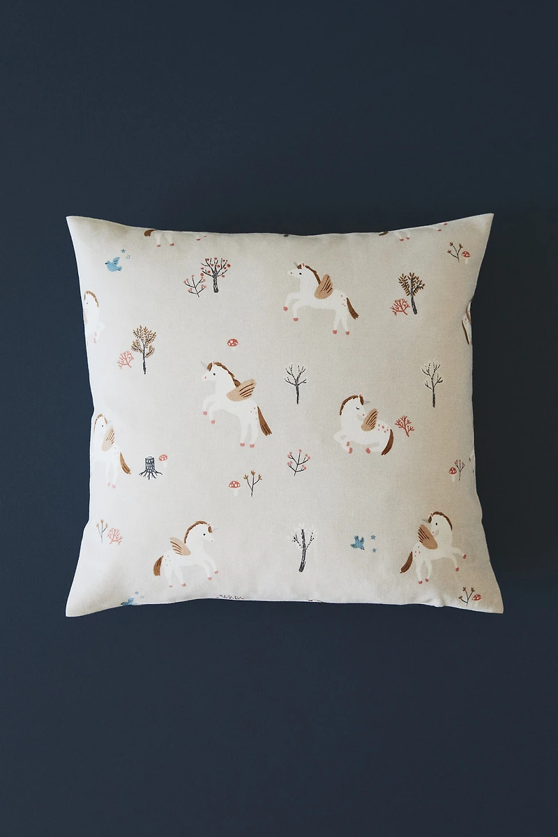 Printed Cotton Cushion Cover