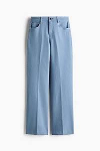 Pantalon coupe bottillon en sergé