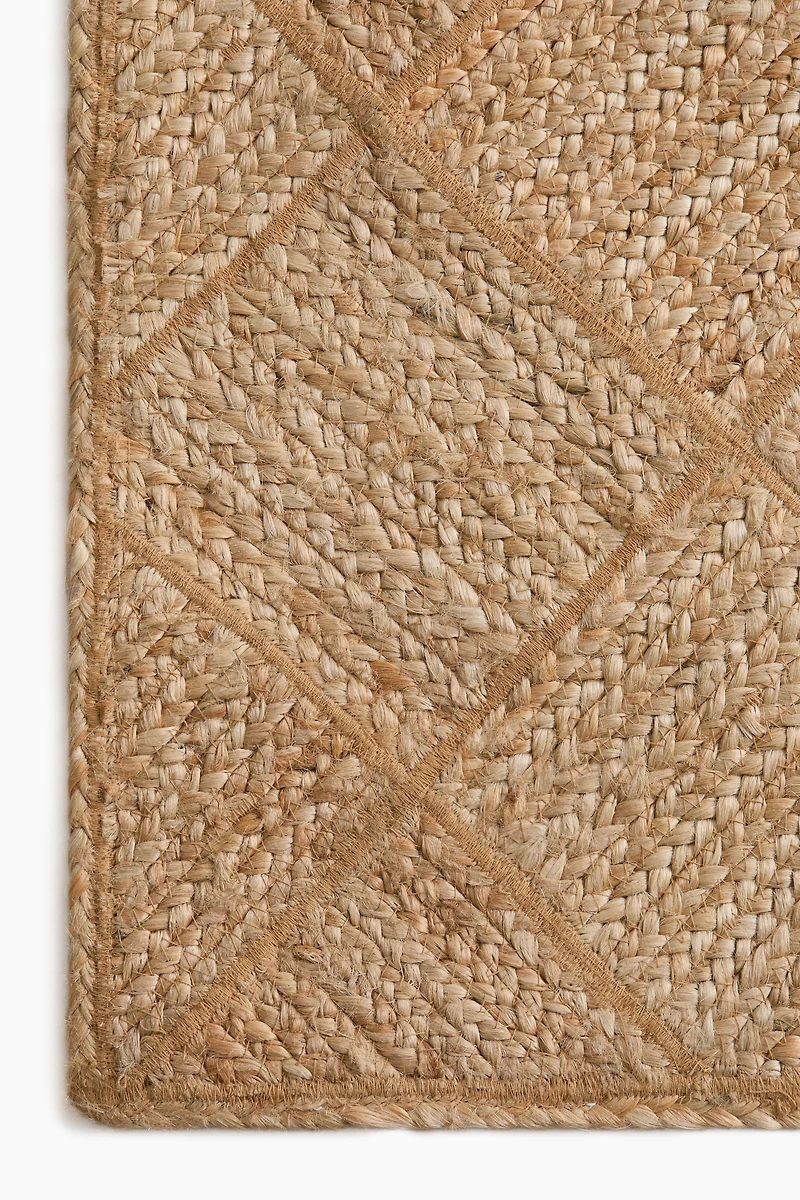 Braided Jute Runner Rug