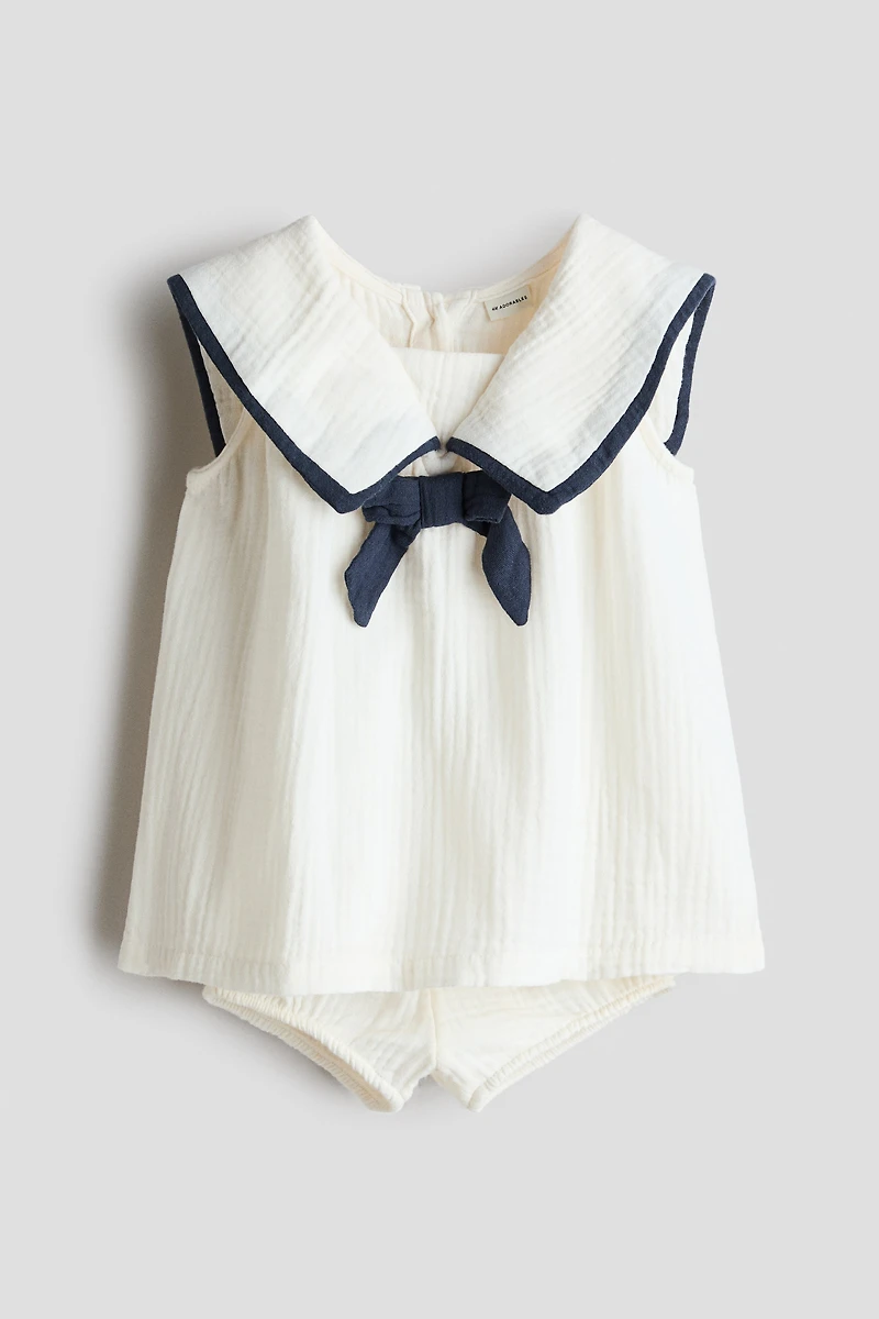 2-Piece Cotton Muslin Set