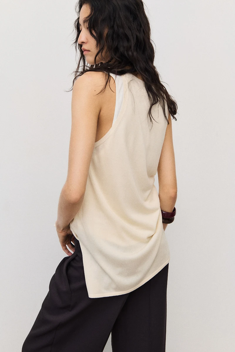 Ankle-Length Twill Pants