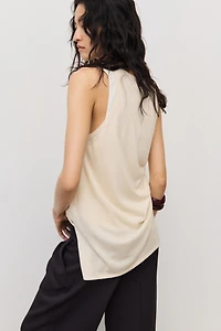 Ankle-Length Twill Pants