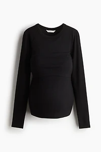 MAMA Long-Sleeved Nursing Top