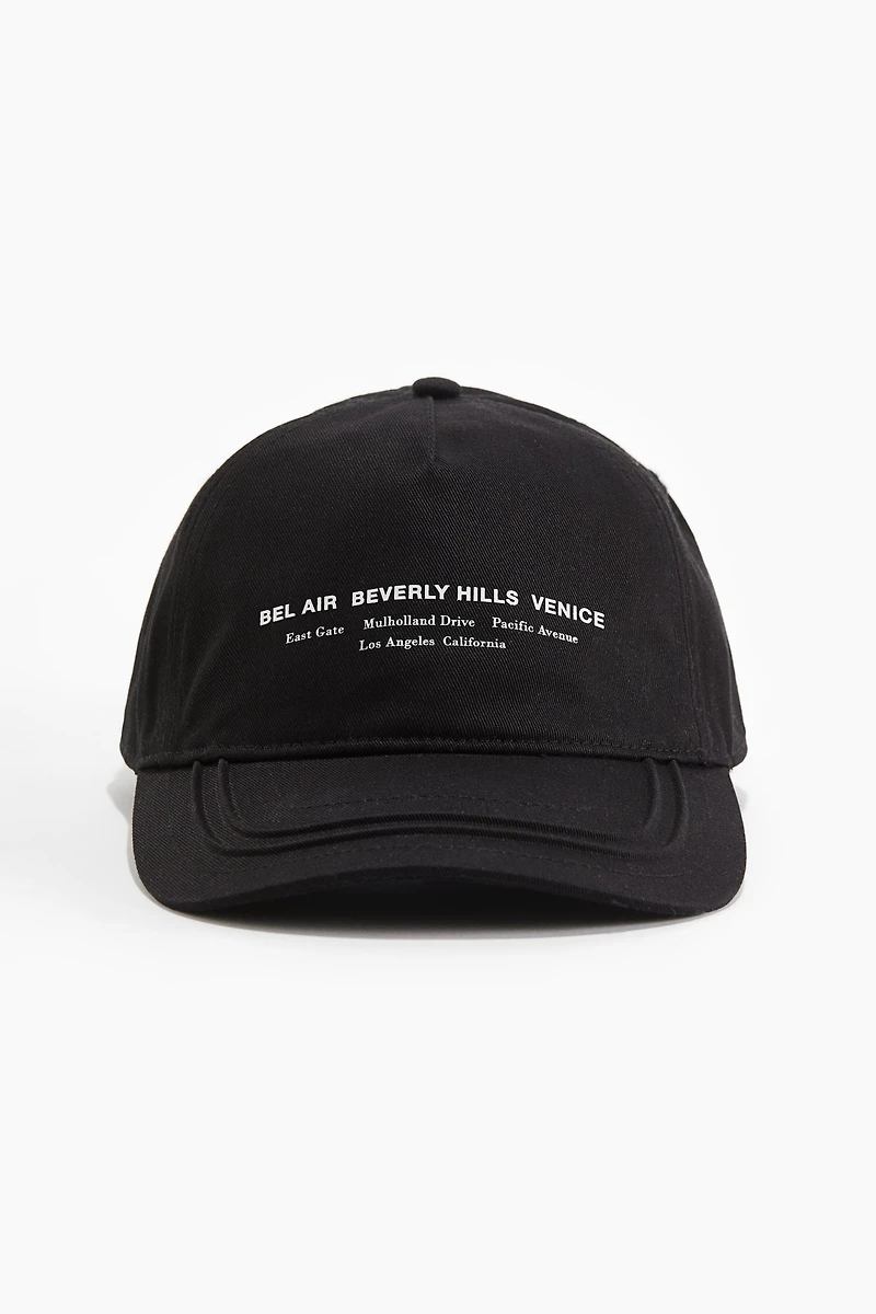 Cap with Motif