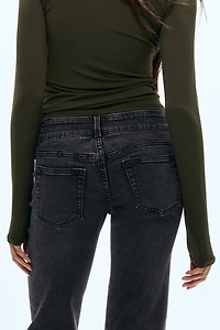 Flared Low Jeans