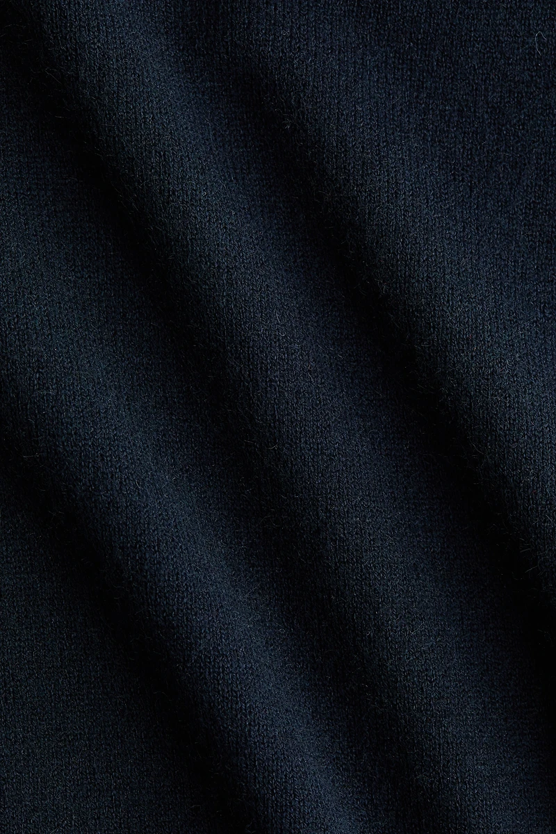 MAMA Fine-Knit Peplum Top