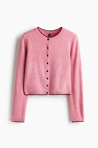 Fine-Knit Cardigan