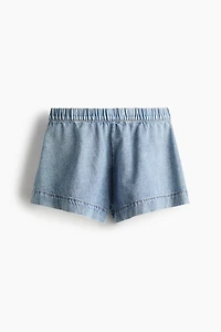 Denim Pull-On Shorts