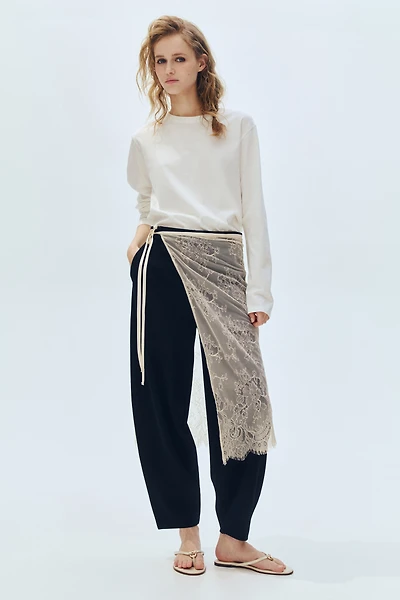 Lace Hip Scarf