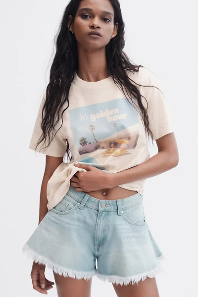 Printed Cotton T-Shirt