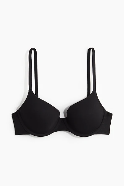 Padded Underwire Cotton Bra