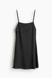 Robe à bretelles fines avec rubans nouer