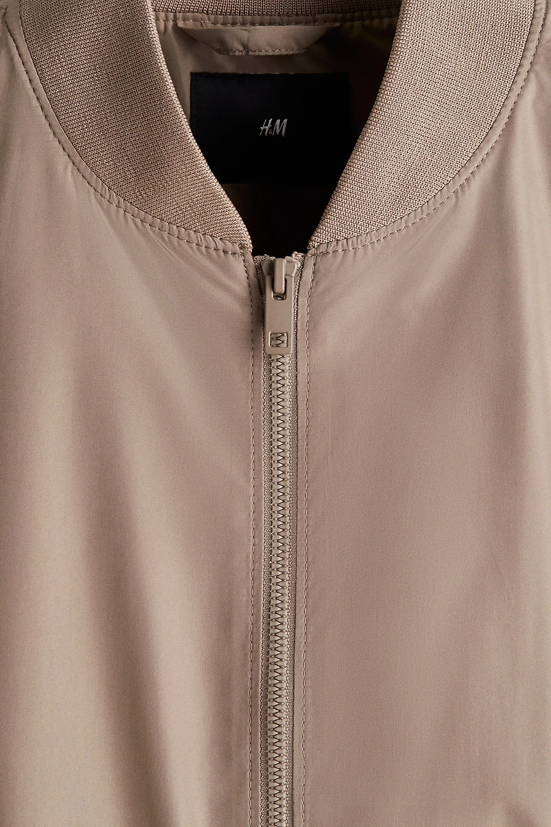 Regular-Fit Lightweight Bomber Jacket