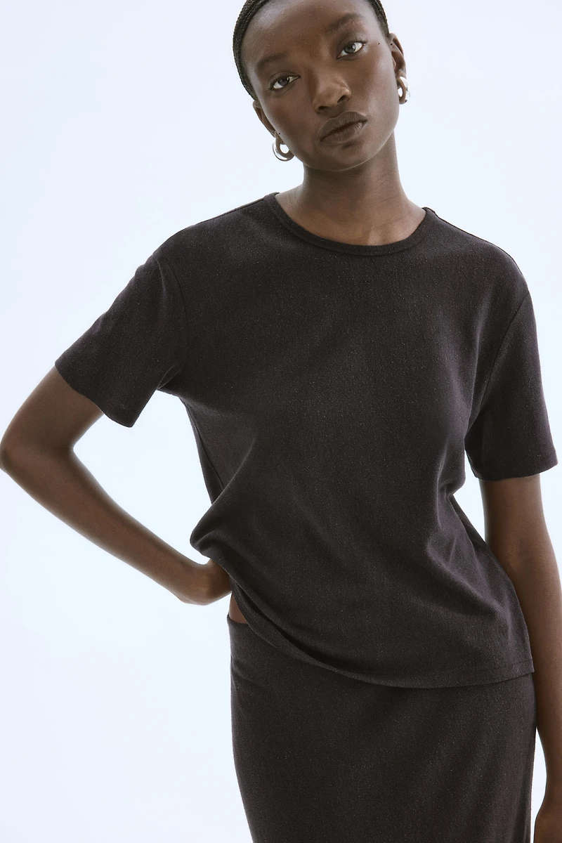 Silk-Blend T-Shirt