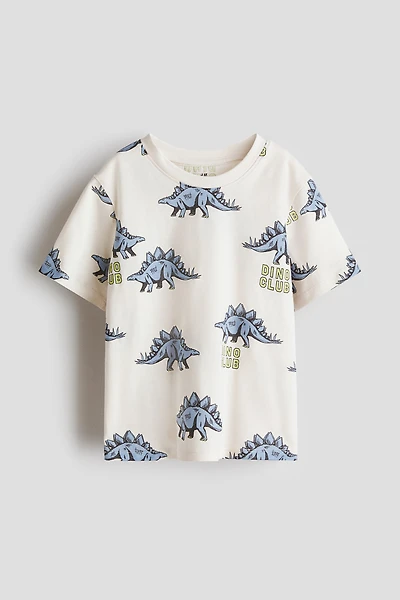 Printed Cotton T-Shirt