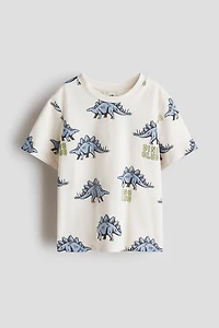 Printed Cotton T-Shirt