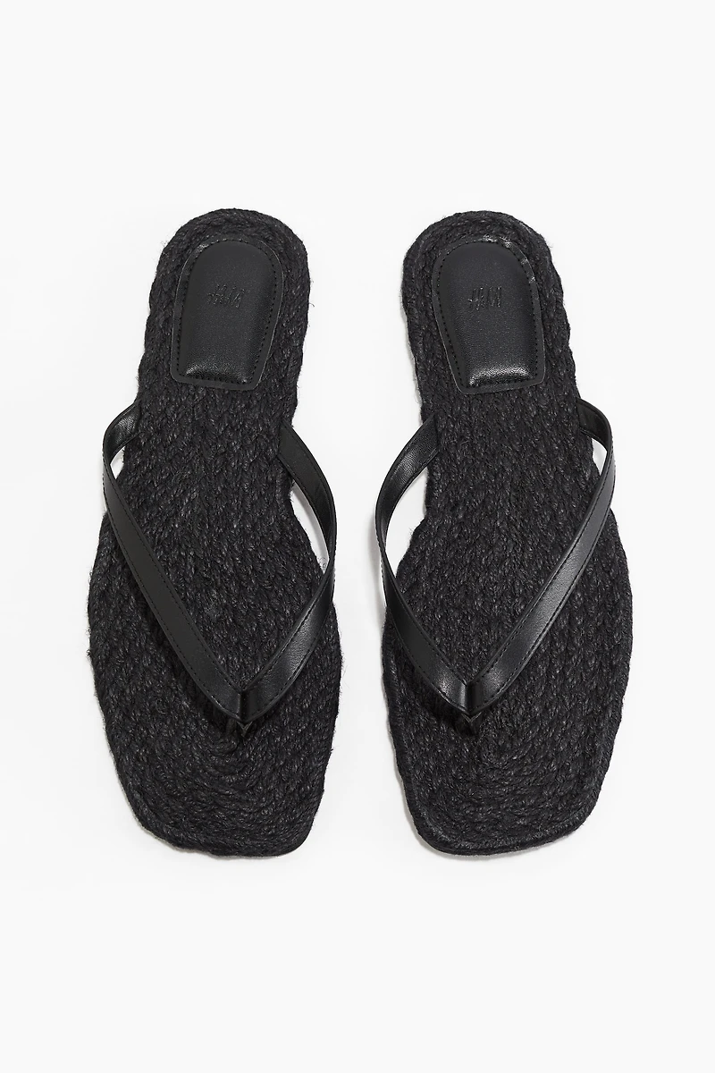 Espadrille Flip-Flops