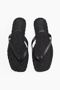 Espadrille Flip-Flops