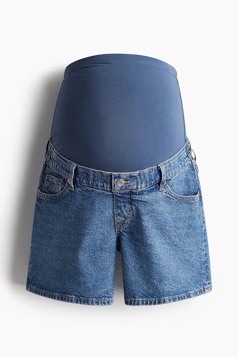 MAMA Denim Shorts