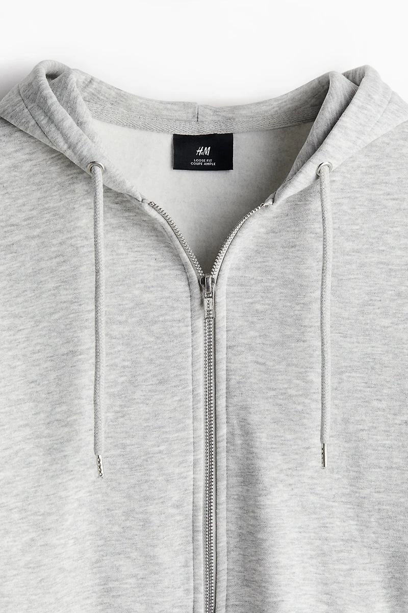 Loose Fit Hooded Jacket