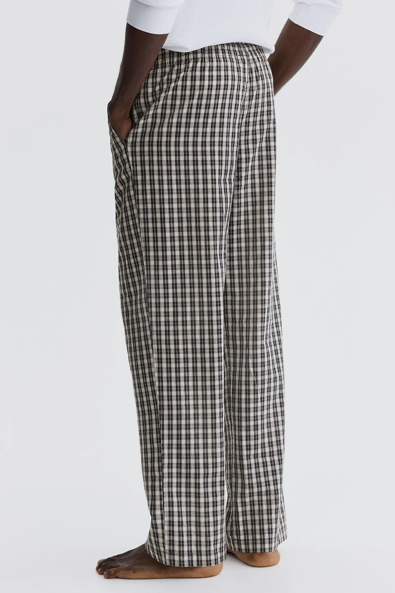 Relaxed-Fit Poplin Pants