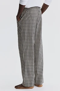Relaxed-Fit Poplin Pants