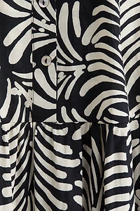 Tiered Midi Dress