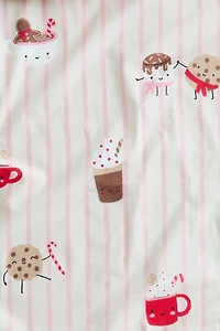 Patterned Cotton Fitted Sheet