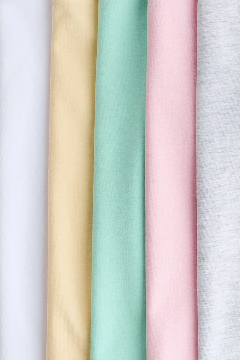 5-Pack Cotton T-Shirts