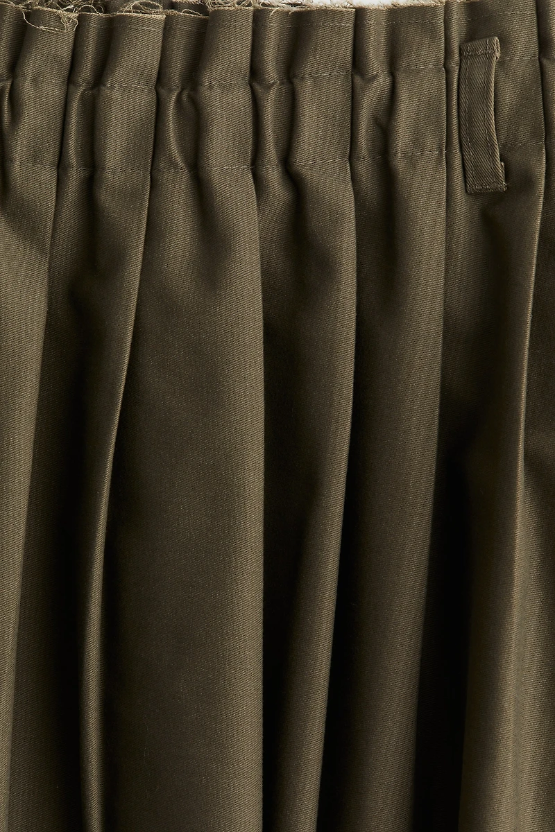 Pleated Mini Skirt
