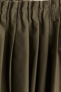 Pleated Mini Skirt