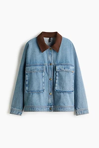 Veste ample en denim