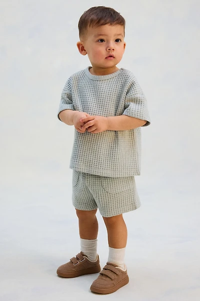 2-Piece Waffled Cotton Set